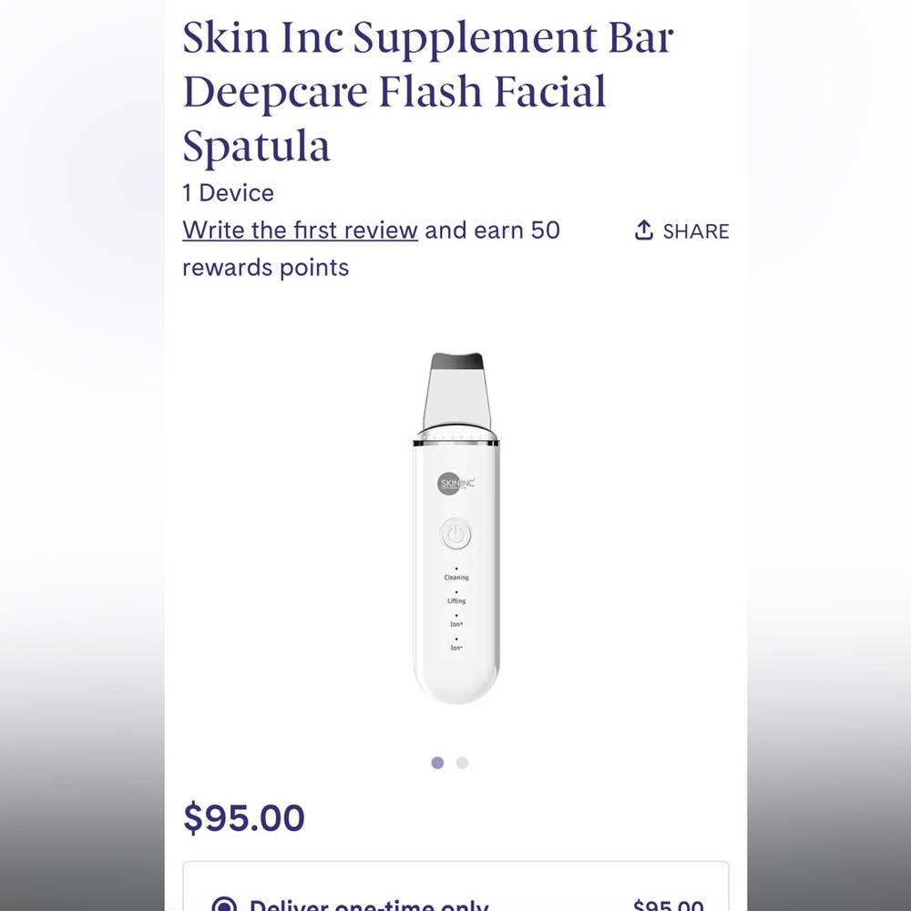 Deepcare Flash Facial Spatula by skininc